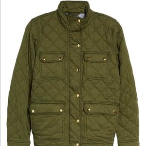 J. Crew Quilted Downtown Field Jacket